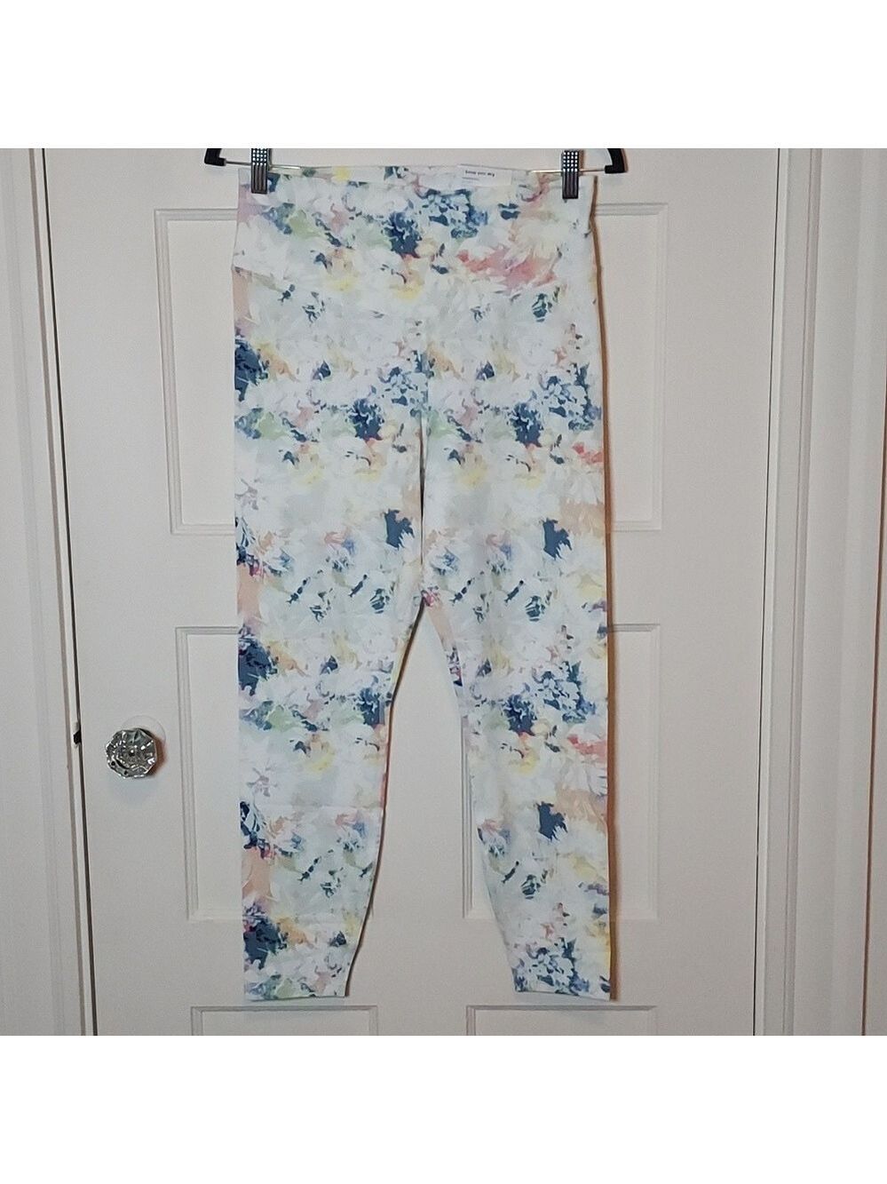 Old Navy Extra High-Waisted PowerChill Hidden-Pocket 7/8 Leggings Tie Dye Large